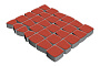 Плитка тротуарная SteinRus Классико Нео, Native, красный, толщина 60 мм