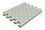 Плитка тротуарная SteinRus Прямоугольник Б.6.П.6 Native белый, 200*100*60 мм