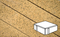 Плитка тротуарная Готика Granite FERRO, Квадрат В.2.К.8, Жельтау 200*200*80 мм