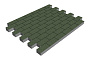 Плитка тротуарная SteinRus Прямоугольник Б.6.П.6 Native оливковый, 200*100*60 мм