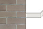 Клинкерная плитка угловая Terramatic Plato Grey, 185*71*60*14 мм