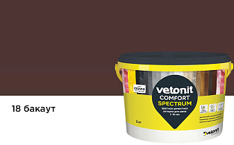 Затирка для швов vetonit comfort spectrum, 18 бакаут, 2 кг