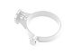 Хомут трубы Galeco для системы PVC D 130/100 мм, RAL 9010