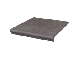 Клинкерная ступень с капиносом Paradyz Taurus, Grys, 330*300*11 мм