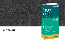 Сухая затирочная смесь strasser FUG FBR для широких швов, антрацит, 25 кг