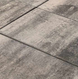 Плитка тротуарная BRAER Сити Color Mix Туман, 300*300*80 мм
