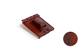 Кровельный вентилятор Metrotile RV75 Shake Red black