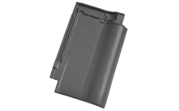 Керамическая черепица рядовая Koramic Alegra 12 Anthracite Engobe