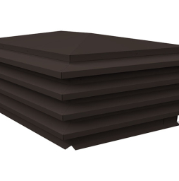 Дымник на трубу Grand Line елка 750*500 мм Satin Matt RR 32