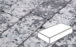 Плитка тротуарная Готика, City Granite FINERRO, Картано В.3.П.10, Диорит, 300*150*100 мм