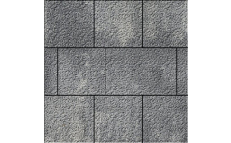 Плитка тротуарная SteinRus Инсбрук Ланс Б.5.Псм.6, Old-age, ColorMix Актау, толщина 60 мм