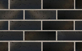 Клинкерная плитка под кирпич Terramatic Moon Black AC, 240*71*14 мм