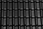 Керамическая черепица рядовая TONDACH Samba 11 (Sensaton 11), Black glazed