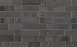 Клинкерная плитка под кирпич Stroeher Brickwerk, 650 eisenschwarz, 240*52*12 мм
