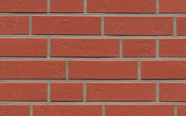 Клинкерная плитка под кирпич Feldhaus Klinker NF 14 R711 accudo carmesi 240*71*14 мм