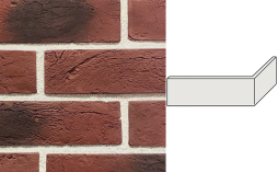Угловой декоративный кирпич Redstone Кронштадт KR-62/U, 230*105*66 мм