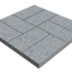 Плитка тротуарная SteinRus Парк Плейс Б.3.П.8, Селигер, Backwash, 600*300*80 мм