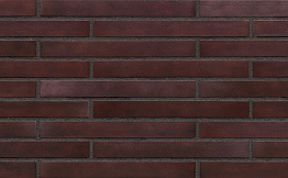 Клинкерная плитка под кирпич King Klinker KING SIZE 17 King crimson гладкая LF, 490*52*14 мм