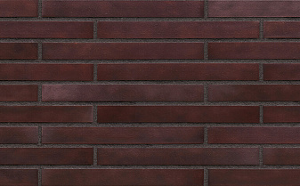 Клинкерная плитка под кирпич King Klinker KING SIZE 17 King crimson гладкая LF, 490*52*14 мм