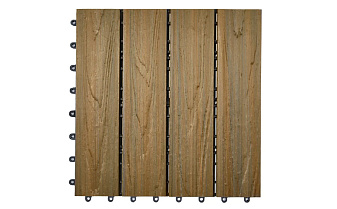 Садовый паркет CM Garden Modern, Patina Teak (Патина Тик), 300*300 мм