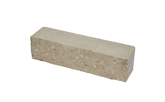 Кирпич гиперпрессованный Акварид К2, Дикий камень, Песочный, полнотелый, 250*60*88 мм