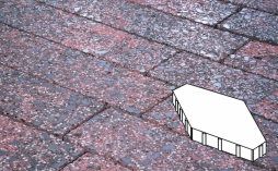 Плитка тротуарная Готика, Granite FINERRO, Зарядье Б.6.Ш.10 без фаски, Дымовский, 600*400*100 мм