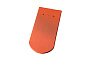 Керамическая черепица рядовая Koramic Biber Brick-red noble engobe