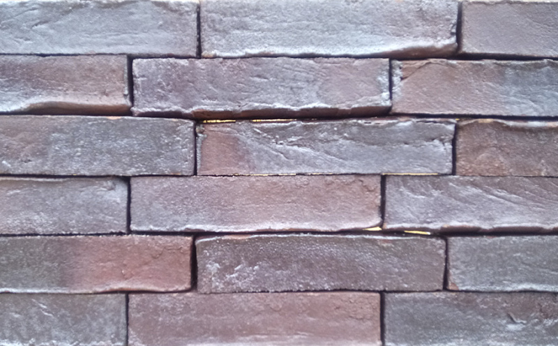 Кирпич клинкерный Muhr 10 Violettblau geflammt, 240*52*52 мм