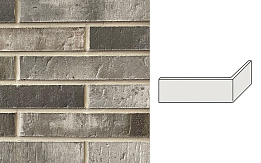 Клинкерная плитка угловая INTERBAU RetroBrick, INT 338 Cremegrau, 290*115*52*12 мм