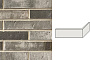 Клинкерная плитка угловая INTERBAU RetroBrick, INT 338 Cremegrau, 290*115*52*12 мм