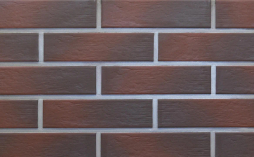 Клинкерная плитка под кирпич Paradyz Cloud Brown, структурная, 245*66*7,5 мм