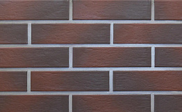Клинкерная плитка под кирпич Paradyz Cloud Brown, структурная, 245*66*7,5 мм