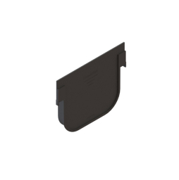 Заглушка глухая Standartpark Basic DN200, 256*30*197 мм
