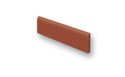 Клинкерный плинтус Stroeher Keraplatte Terra 215 patrizierrot, 240x73x10 мм