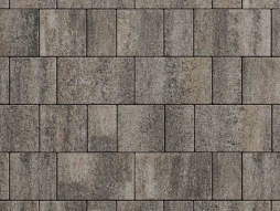 Плитка тротуарная Старый город Б.1.Фсм.6 листопад гладкий старый замок, комплект 3 шт, толщина 60 мм