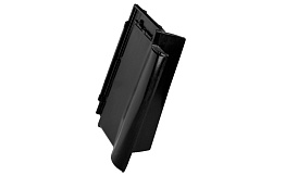 Керамическая черепица боковая правая Koramic Alegra 9 Anthracite Engobe