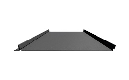 Самозащелкивающийся фальц прямой ARMO, Rooftop Бархат (Zn275), RAL 7024
