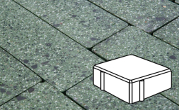 Плитка тротуарная Готика, Granite FINO, Квадрат В.1.К.10/Г.1.К.10, Порфир, 100*100*100 мм