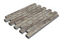 Плитка тротуарная SteinRus Прямоугольник Б.6.П.6, Native, Берилл, 200*100*60 мм