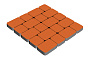 Плитка тротуарная SteinRus Инсбрук Альт Дуо А.3.Фсм.4, гладкая, оранжевый, толщина 40 мм