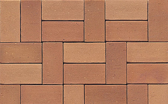 Клинкерная брусчатка Muhr №08 Lachsrot, 200*100*40 мм