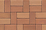 Клинкерная брусчатка Muhr №08 Lachsrot, 200*100*40 мм