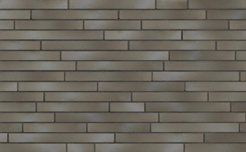 Клинкерная плитка под кирпич Terramatic Forta Grey AC, 390*40*14 мм