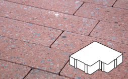 Плитка тротуарная Готика, City Granite FINO, Калипсо Б.2.Ф.6, Травертин, 200*200*60 мм
