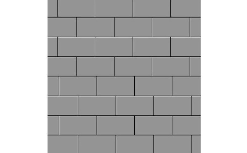 Плитка тротуарная SteinRus Севилья В.8.П.8, гладкая, серый, 300*150*80 мм