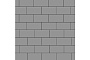 Плитка тротуарная SteinRus Севилья В.8.П.8, гладкая, серый, 300*150*80 мм