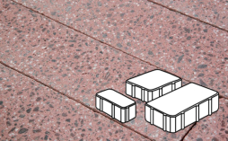 Плитка тротуарная Готика, City Granite FINO, Новый Город Б.2.Псм.6, Ладожский, 240/160/80*160*60 мм
