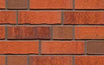 Клинкерная плитка под кирпич Feldhaus Klinker NF 14 R767 vascu terracotta locata 240*71*14 мм