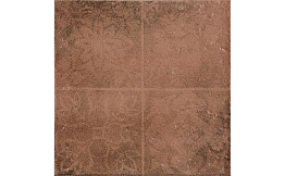 Клинкерная плитка декоративная Gres Aragon Antic Marron, 325*325*16 мм