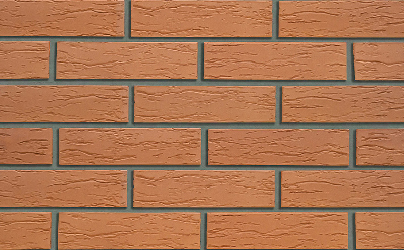Кирпич облицовочный Кротовский КЗ Классика красный кора дуба 250*120*65 мм
